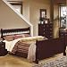 B755 Series Contemporary Sleigh Bed (Queen) by HomeLine