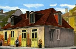 Early View, Lafitte's Blacksmith Shop, New Orleans - Fine-Art Gicl??e Photographic Print - 8"x10" Enlargement from a Classic Vintage Postcard