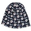 Miami Dolphins Reversible (Solid White) All Over Print Knit Beanie for Women