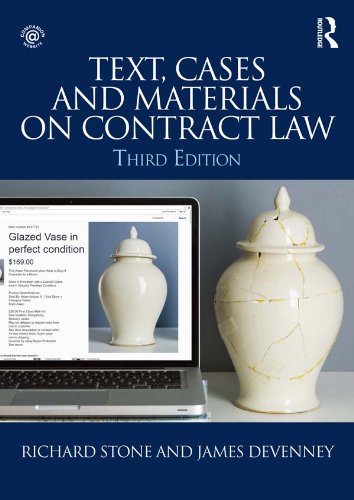 Text, Cases and Materials on Contract Law