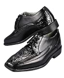 Hugo Vitelli Faux Gator Accent Dress Shoes (Toddler Boys Sizes 6 - 12)
