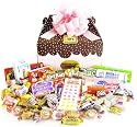 1940's Sprinkled Pink Retro Candy Gift Box