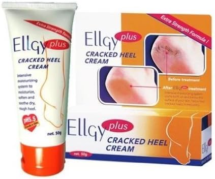 Ellgy Plus Cracked Heels Cream - FOR Rough Dry Foot Feet - 50g