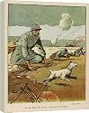 16 Inch Box Canvas (40cm) BRAVE FRENCH DOG IN WAR by Mary Evans