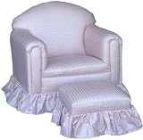 Angel Song Heaven Sent Light Pink Dot Classic Girl's Ottoman