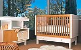 NettoCollection LCR / CSA Loft Crib Nursery Set in Cherry Stained Ash