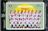 2008 Topps Heritage # 8 Philadelphia Phillies TC - Team Card / Philadelphia Phillies / MLB Baseball Trading Card in a Protective Screw Down Display Case
