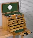 Eight Drawer Wood Tool Chest