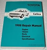 1988 Toyota Celica Factory Repair Manual (ST162 Series, Complete Volume)