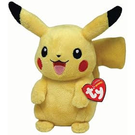 TY Pokemon Beanie - Pikachu