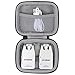 co2crea Hard Travel Case for Getaria/Muslady 2.4GHZ Wireless Guitar System Built-in Rechargeable Lithium Battery Digital Transmitter Receiver