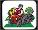 Decorated Mouse Pad with man, driving, body, individuals, individual, humans, farming...