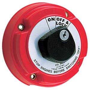 Perko 9602DP Marine Locking Battery Disconnect Switch by Perko
