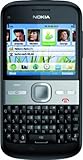 Nokia E5-00 Smartphone (6cm (2,3 Zoll) Display, Bluetooth, 5 Megapixel Kamera, QWERTZ-Tastatur) schwarz