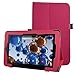 RCA 10 Viking Pro Case, Mama Mouth PU Leather Folio Stand Cover for 10.1