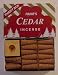 50 Paine's Red Cedar Cones With Holder - "Thrift Box"