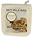 Organic Cotton Nut Milk Bag - by Dancing TreePeople Organic Farm.