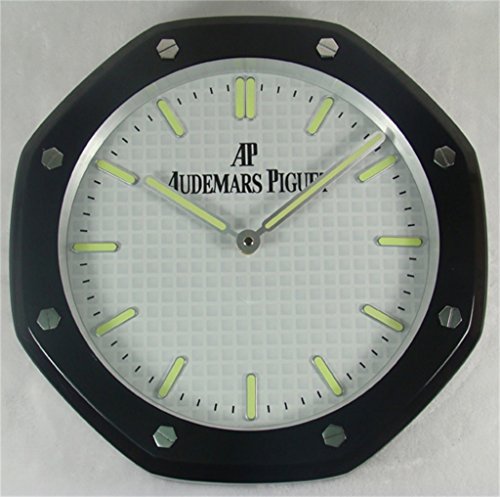 Audemars Piguet Luminous Silent Sweep Wall Clock, Black+White