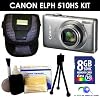 Canon PowerShot ELPH 510 HS Digital Camera (Silver) Value Kit