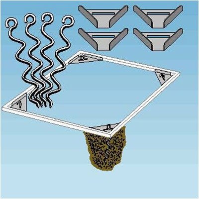 Corkscrew Ground Anchor Kit