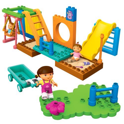Mega Bloks Dora's Buildable Playground Adventures images