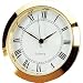 White Dial, White, Roman Numbers, Brass Bezel