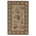 By the Sea Patio Rug - Chocolate (32x52")