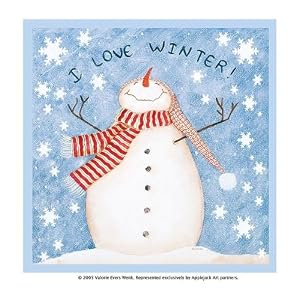 Snowman Shower Curtain