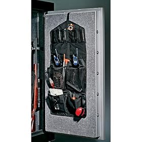 Click here to buy Stack-On Safe And Security Cabinet Double Organizer.