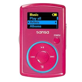 Sandisk MP3 Player Sansa Clip 2Gb Pink With Radio