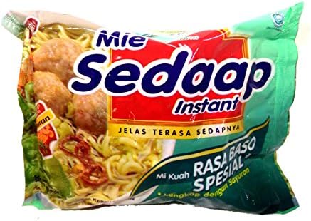 Mie Rasa Baso Spesial (Meatball Flavor) - 2.72oz (Pack of 6)