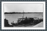 Historic Print (S): Portuguese government gunboat on the Zambesi River, used to preserve order among the nat