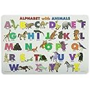 Painless Learning Alphabet with Animals Placemat