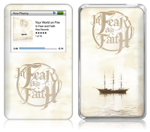 Music Skins iPod Classic用フィルム  In Fear and Faith – Your World On Fire  iPod classic  MSRKIPC00070