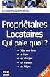 Propri�taires, locataires, qui paie quoi ?