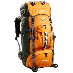 Neuer Trekking Rucksack von BLACK CANYON 60 Liter Volumen 3 Farben