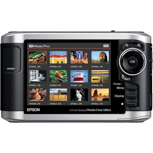Epson P-3000 40GB Multimedia Storage Drive, Viewer, and Audio-Video Player w/ 4-Inch LCD