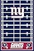 DesignWare New York Giants Plastic Table Cover, 54 by 102