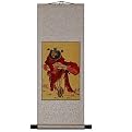 Chinese Mythology Wall Art Painting - Taupe