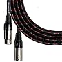 Spectraflex Braided Series Lo-Z Microphone Cable, 30 Foot, Red