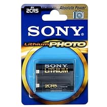 Sony 2CR5B1A 2CR5 Photo Lithium Blister Pack 1pk
