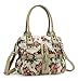 Scarleton Multi Pocket Floral Satchel H1761