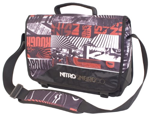 Nitro Snowboards Messenger Bag Evidence, white graft, 36x30x11 cm, 1121-877465 Preisvergleich