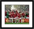 Wayne Rooney Manchester United Framed 8x10 Photograph UEFA Champions League with Trophy