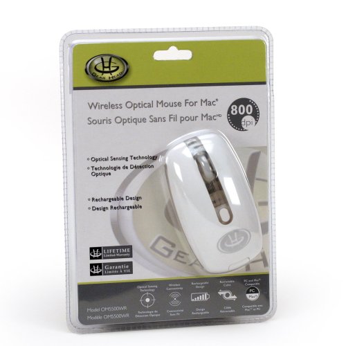 Wireless Rechargeable Optical Mouse Mac By Gear Head