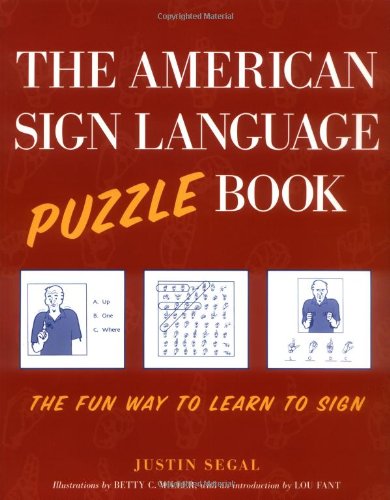 the american sign language puzzle book cheap price