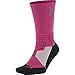 Nike Kay Yow Men's Hyper Elite Crew Basketball Crew Socks (Large, Vivid Pink)