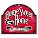NCAA Georgia Bulldogs 10-by-11 Wood 