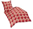 Fleuresse 432714 Fb. 4 Feinbiber-Bettw�sche, 155 x 220, rot
