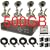 USA Security Store --- CCTV 4 High Resolution CCD Day/Night Vision Color Cameras with 4 CH Security Surveillance DVR System Built-in 500GB HDD, Included 4x65FT video cables and Power Supplies KIT